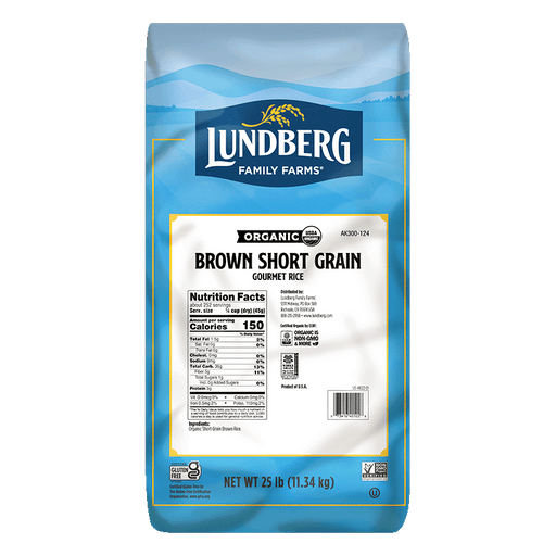 Short Grain Brown Rice, Organic