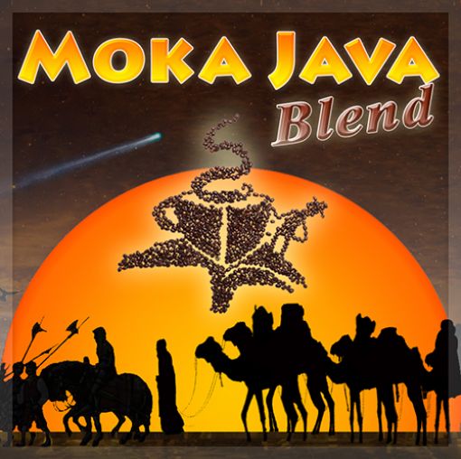 Coffee, Moka Java Premium Blend Coffee, Organic, by Fogbuster Coffee Works
