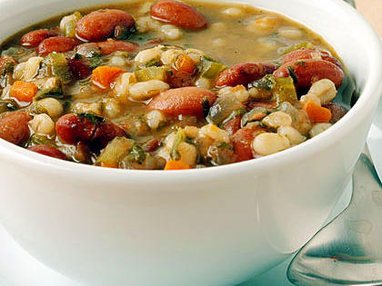 7 Bean and Barley Soup, Organic