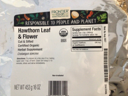 Hawthorn Leaf & Flower Org