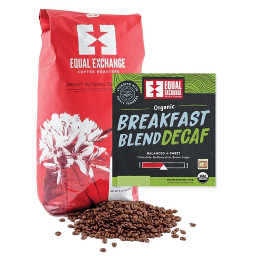 Equal Exchange, Breakfast Blend DECAF Coffee, Organic