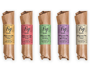 Fig Salami, Vegan, GF  by Hellenic Farms