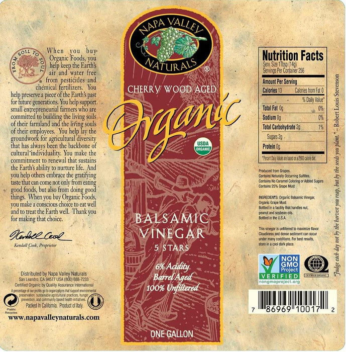 Balsamic Vinegar, Organic