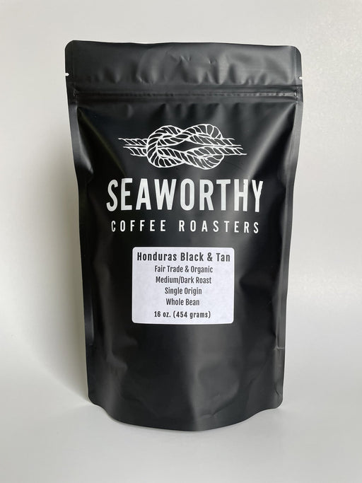 Seaworthy Coffee Roasters, Honduras Black + Tan, Med/Dark Roast, Organic, Fair Trade