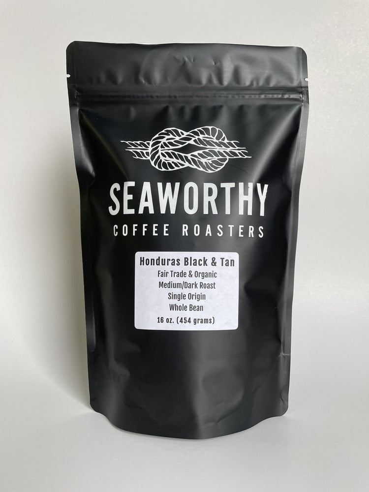 Seaworthy Coffee Roasters, Honduras Black + Tan, Med/Dark Roast, Organic, Fair Trade